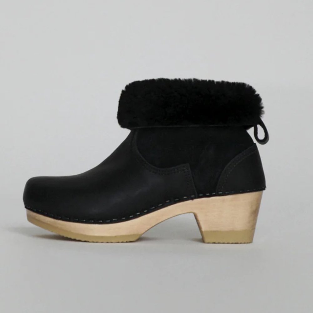 *NEW No 6 Black Shearling Boots - Picture 3 of 3